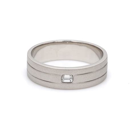 Baguette Diamond Ring for Men JL PT 429