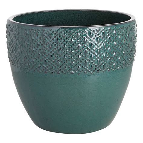 Ross Turquoise Outdoor Planter, Extra Large | At Home