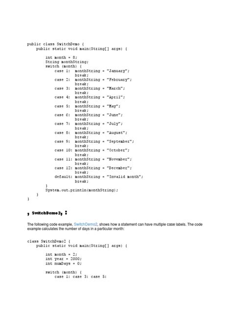 Image result for Switch Statements Explained
