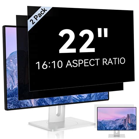 [2 Pack] 22 Inch Computer Privacy Screen for 16:10 Aspect Ratio ...