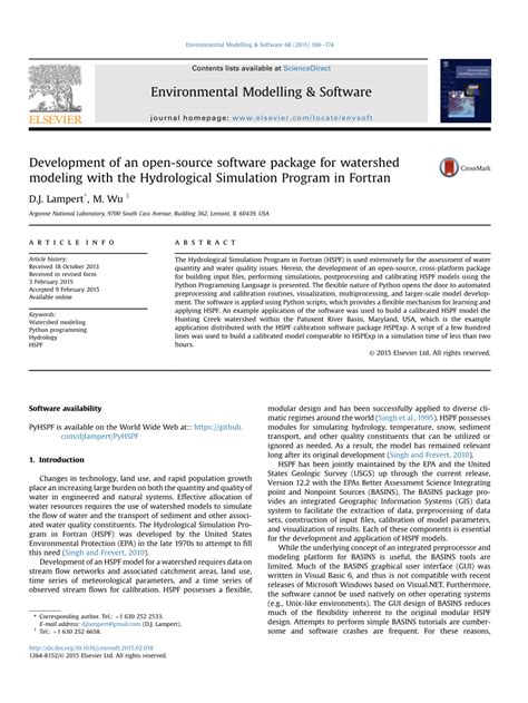 Watershed Modeling System Software 的图像结果