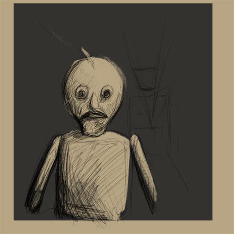 Image result for Baldi Sprite