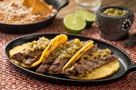 Tacos de arrachera