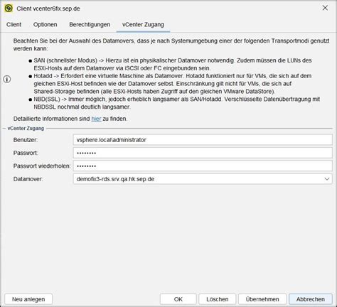 5 1 0: SEP sesam DataMover - SEPsesam
