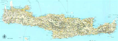 Map of Crete