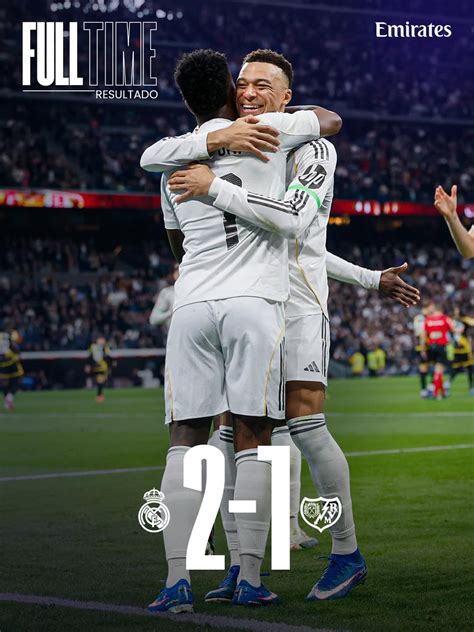 Real Madrid Taklukkan Rayo Vallecano 2-1 di Santiago Bernabéu