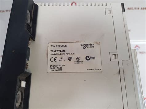 Telemecanique modicon tsx premium tsx psy2600,tsx dey16a4,tsx aey1600 ...