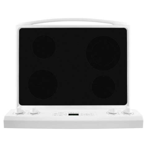 Amana 30-in Glass Top 4 Burners 4.8-cu ft Self-Cleaning Freestanding ...