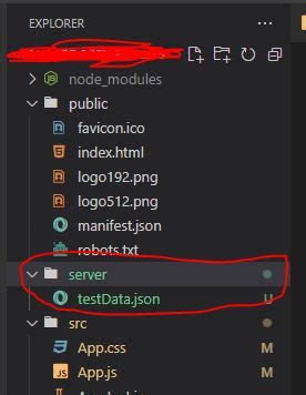 How to Fetch JSON File in React JS 的图像结果