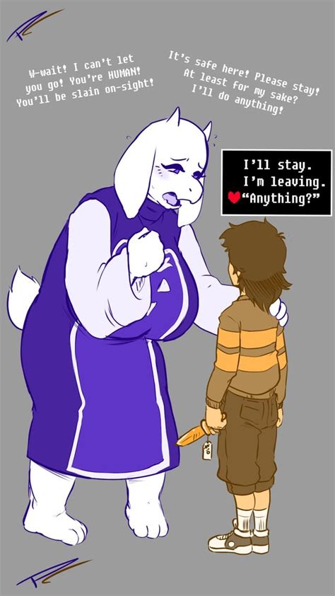 Toriel gets bred comic [Toriel, Frisk] (Fakeryway) : r/UnderTail