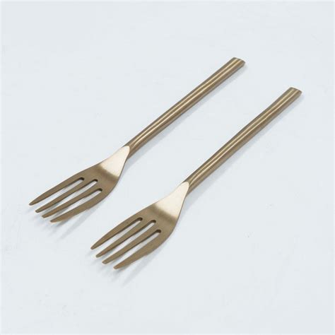 Buy Tumbler | Nayantara Brass Dinner Fork (Set of 2) | Shop at The ...