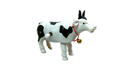 Buy Cow for Kids, Moving Toy for Children - Just Rotate Key Then ...