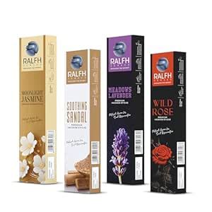 Ralfh Senses Pure Agarbatti Four in One Incense Sticks | Pack of 4 ...