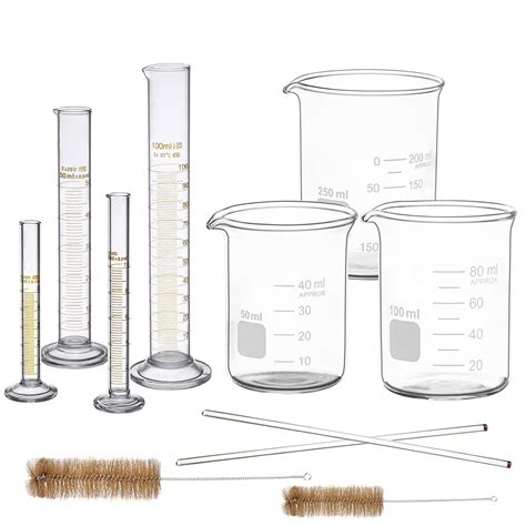 Thick Glass Graduated Measuring Cylinder Set 5ml Falkland Islands | Ubuy