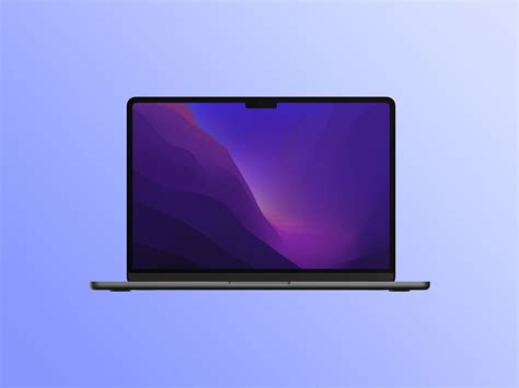 Apple Macbook Air M2 PSD Mockup