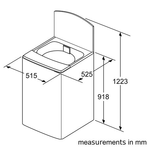 WOE654W0IN washing machine, top loader | Bosch Home Appliances IN