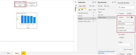 Using Bookmarks in Power Bi 的图像结果