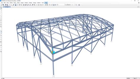 Structural Analysis SAP 2000 的图像结果
