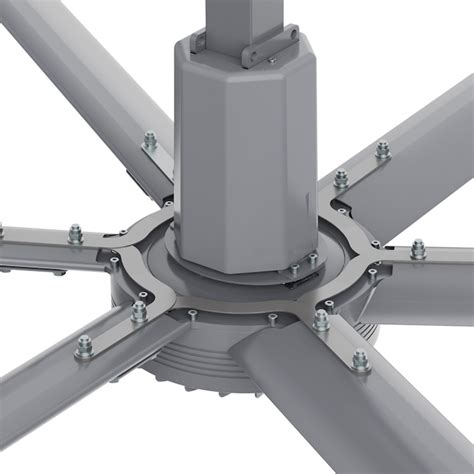 CARRO USA Visby 240-in Silver Indoor Ceiling Fan (6-Blade) LCDC-206S ...