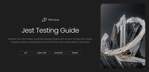 Image result for Jest JavaScript Testing Framework