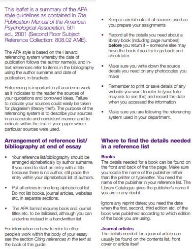 Image result for Reference Writing Style