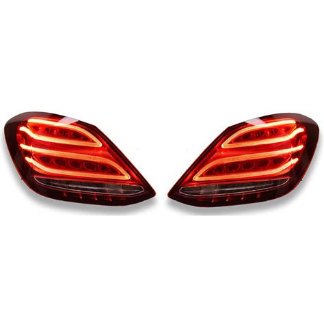 C Class W205 2019-2023 Car Front Upgraded Tail Light Lamp Xenon ...