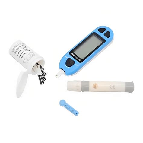 Glucospark Meter Device with 50 Strips & 25 Lancets for Blood sugar ...