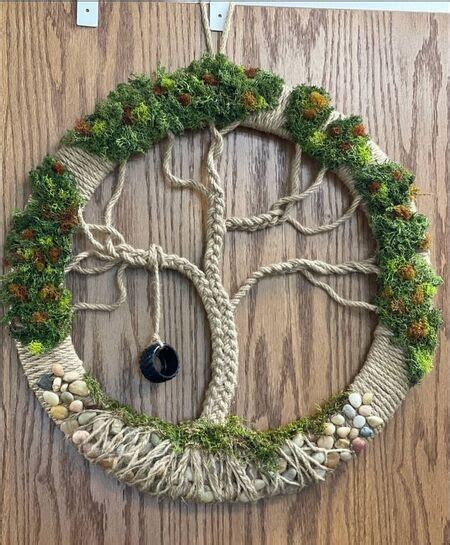 Tree of Life Wreath Tutorial 的图像结果