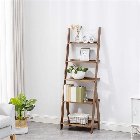 K KELBEL Ladder Shelves & Book Shelf & Plant Flower Stand & Storage ...