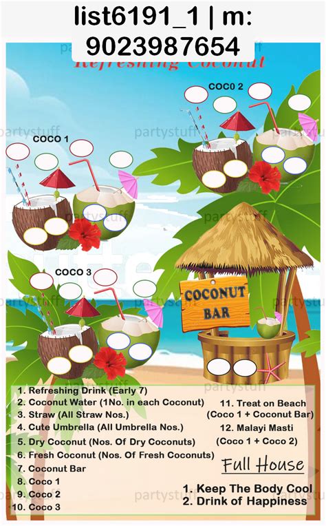 Product Class Tambola-cues Designs - PartyStuff