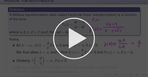 Image result for Complex Analysis Möbius
