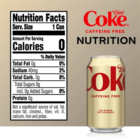 Buy Diet Coke Caffeine-Free Soda Soft Drink Fridge Pack Cans, 12 fl oz ...