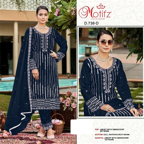 Motifz D.no 738 Wholesale Indian Pakistani Concept Salwar Suits ...