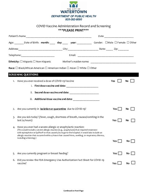 Fillable Online Vaccine Information Statement: Facts About VISs - CDC ...