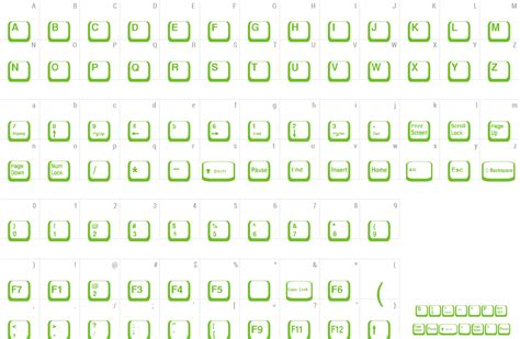 Image result for Keycaps Font