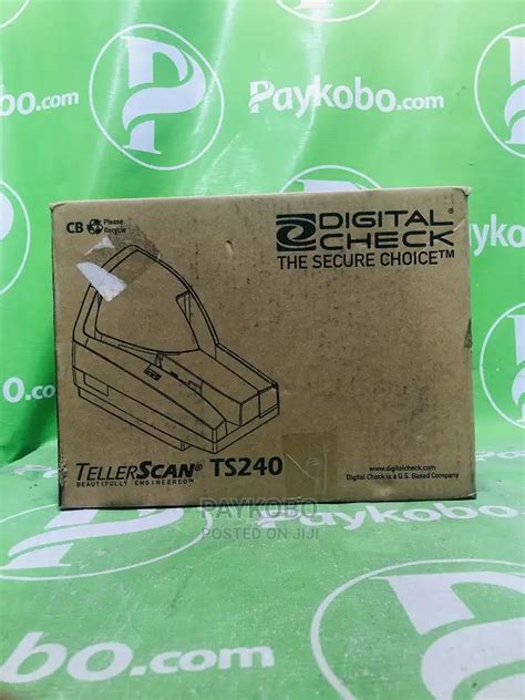 TS240 Check Scanner 的图像结果