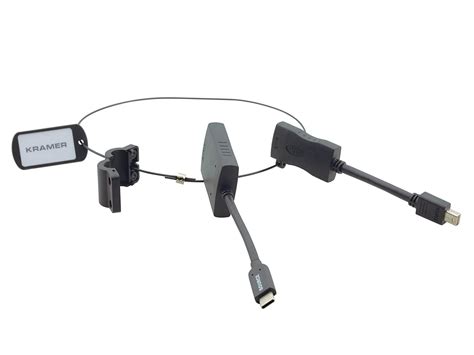 Kramer AD-Ring-4 Mini DisplayPort/USB Type-C to HDMI Adapter Ring ...
