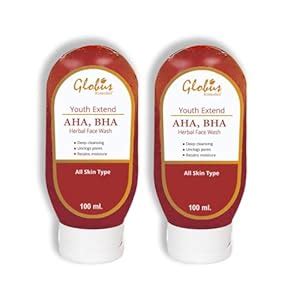 AHA BHA Herbal Face Wash For Anti-Ageing 100 ml (Pack of 2) : Amazon.in ...