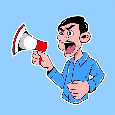 Shouting cartoon Images - Free Download on Freepik