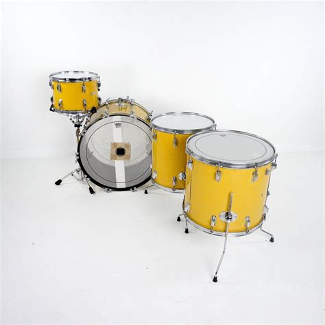 Rogers 4-Piece Ultra-Power Drum Kit in Spanish Gold (1970-1976) – Rubix ...