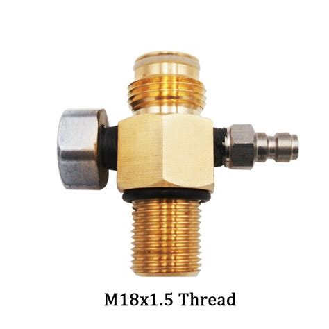 Paintball PCP Air Tank Cylinder Regulator Adjustable | Ubuy India