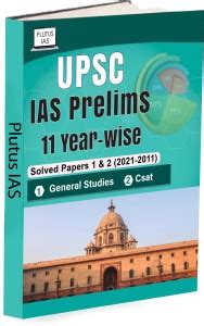 11 Year UPSC IAS Prelims Solved Papers 1 & 2 (2021-2022)General Studies ...