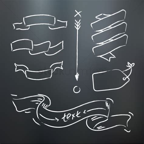Chalkboard Banner Vector at Vectorified.com | Collection of Chalkboard ...