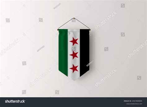 Syria New Flag Syrian Flag Stock Photo 2557906905 | Shutterstock