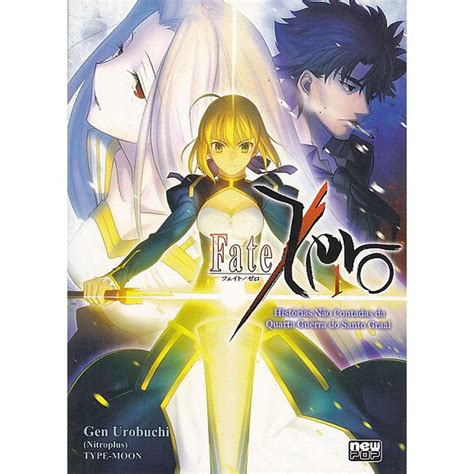 Fate/Zero 1 (Novel) 01 Editora Newpop Gibis Quadrinhos HQs Mangás - Rika