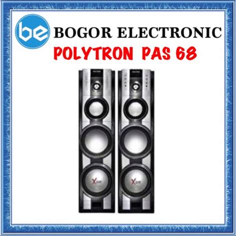Promo SPEAKER AKTIF POLYTRON | PAS68 | PAS 68 | SPEAKER BLUETOOTH ...