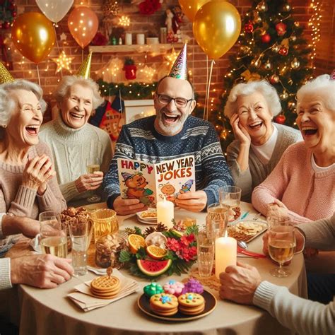 123+ New Year Jokes for Seniors - Clean, Funny & Lighthearted Laughs