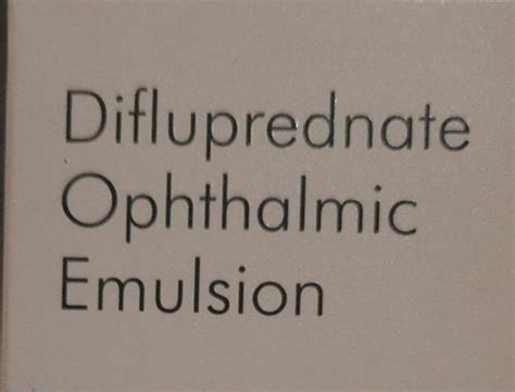 Difluprednate 0.05% eye drop, 5ml | API GENERIC PHARMACY