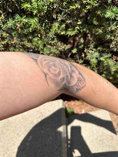 Did my tattoo heal badly? My doctor said it wasn’t infected? Looks like it was. : r/tattooadvice