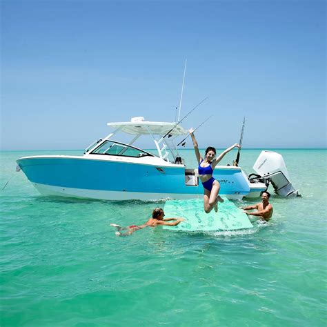 Aqua Lily Pad Original Floating Water Mat Island Float: Worth It ...